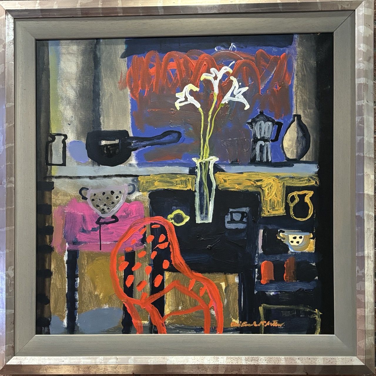 Roger Hilton's Basket Chair by Christine McArthur